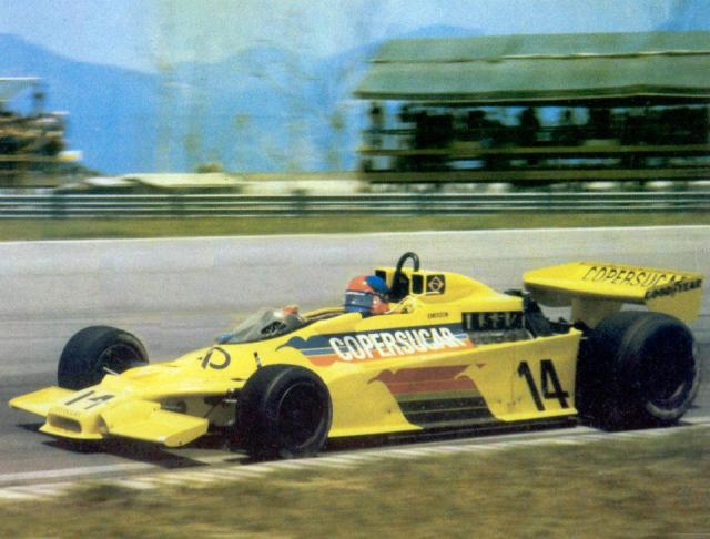Emerson estava em terceiro, quando Andretti começou a ter problemas com o câmbio de seu Lotus
