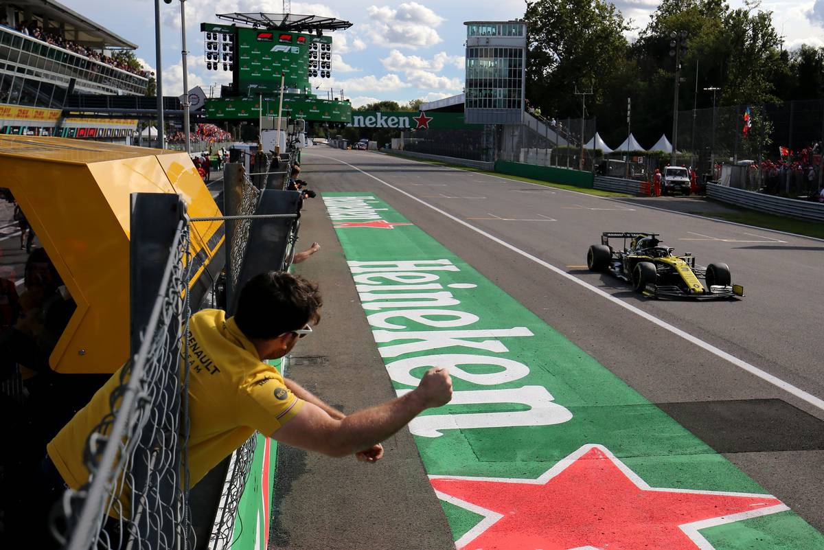 Renault celebra desempenho em Monza: quarto com Ricciardo e quinto com Hulkenberg